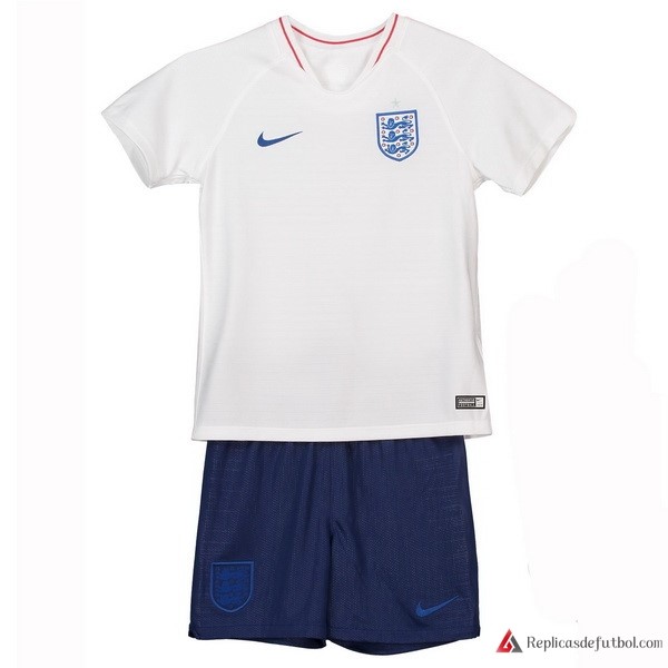 Camiseta Seleccion Inglaterra Niño Primera equipación 2018 Blanco